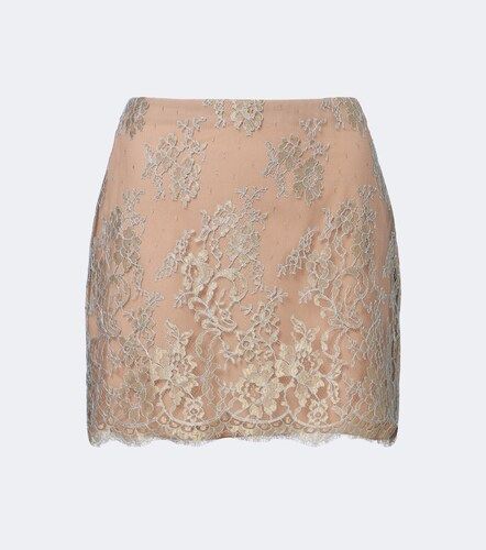 Minifalda de encaje - Valentino Garavani - Modalova