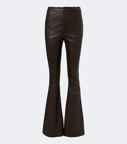 Vince Pantalones flared de piel - Vince - Modalova
