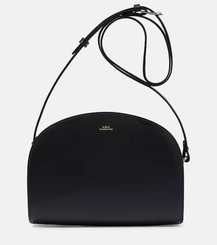 Demi-Lune leather shoulder bag - A.P.C. - Modalova