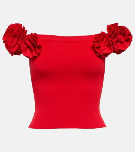 Off-shoulder corsage top - Magda Butrym - Modalova