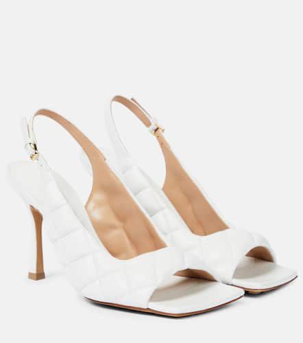 Padded leather slingback sandals - Bottega Veneta - Modalova