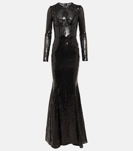 Vestido de fiesta con lentejuelas - Dolce&Gabbana - Modalova