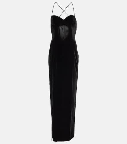 Alessandra Rich Cutout velvet gown - Alessandra Rich - Modalova