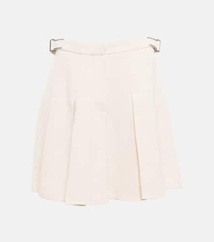 Pleated linen blend skirt - Brunello Cucinelli - Modalova