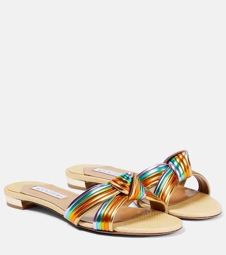 Aquazzura Bacalar leather sandals - Aquazzura - Modalova