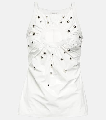 Embellished cutout tank top - Jacques Wei - Modalova