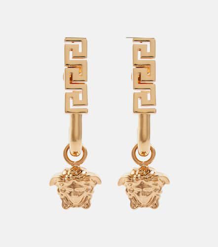 Versace Medusa and Greca earrings - Versace - Modalova