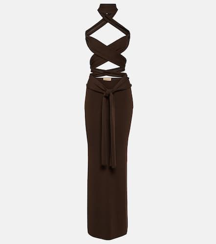 Sinu cutout halterneck maxi dress - Aya Muse - Modalova