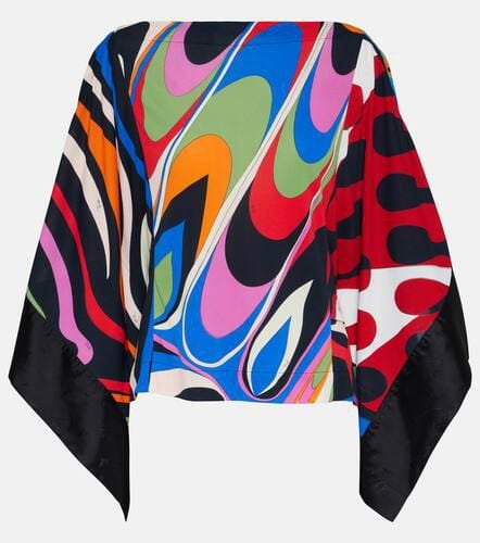 Pucci Patchwork draped blouse - Pucci - Modalova