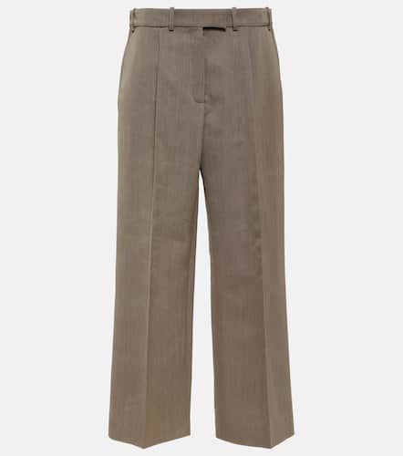 Roan wool and silk wide-leg pants - The Row - Modalova