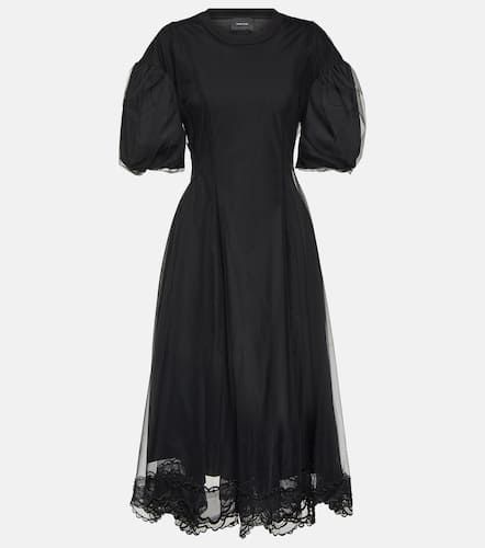 Simone Rocha Cotton midi dress - Simone Rocha - Modalova