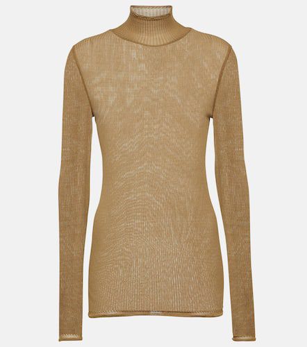 Lemaire Ribbed-knit silk top - Lemaire - Modalova