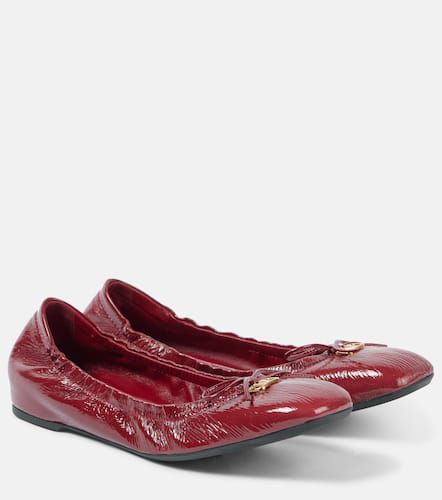 VLogo Signature patent leather ballet flats - Valentino Garavani - Modalova