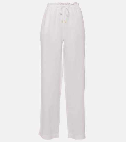Pantalones anchos White Bay de lino - Heidi Klein - Modalova