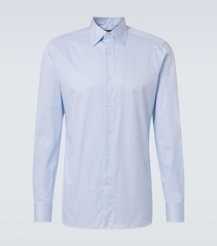 Camisa Trofeo de algodón a rayas - Zegna - Modalova