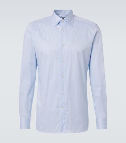 Zegna Trofeo striped cotton shirt - Zegna - Modalova