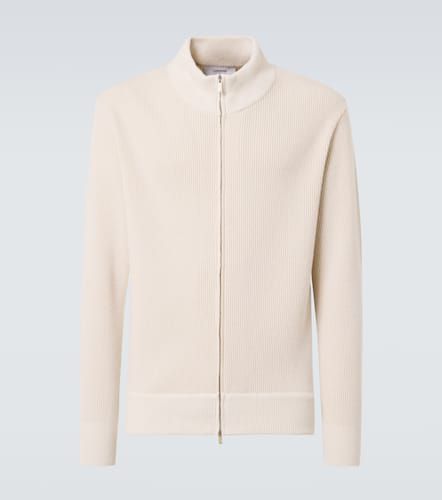 Wool and cashmere zip-up sweater - Lardini - Modalova