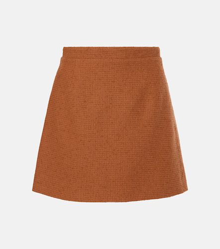 Iconic wool and cotton-blend miniskirt - Patou - Modalova