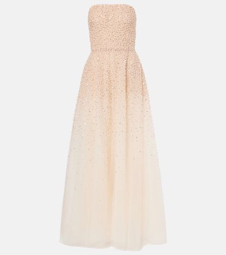 Embroidered corset gown - Monique Lhuillier - Modalova