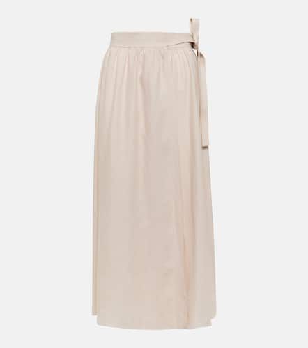 Loro Piana Linen midi skirt - Loro Piana - Modalova