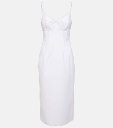 Sportmax Cotton bustier midi dress - Sportmax - Modalova