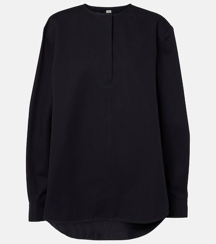 Toteme Camisa de sarga de algodón - Toteme - Modalova