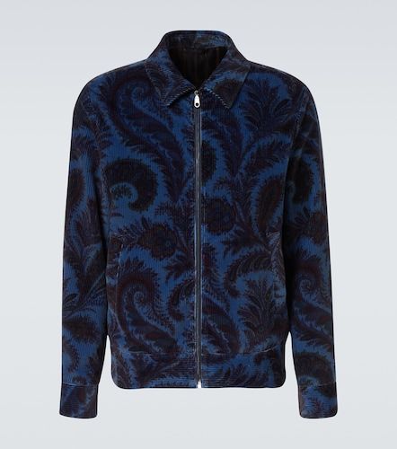 Chaqueta de terciopelo de algodón estampada - Etro - Modalova