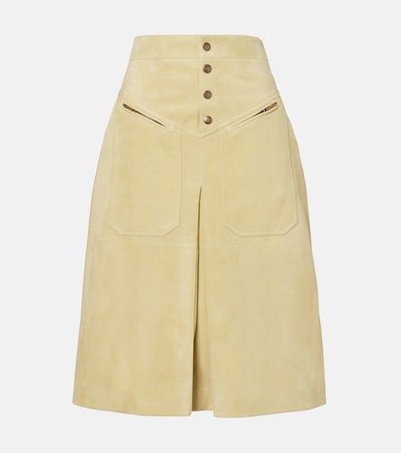 Chloe Suede midi skirt - Chloe - Modalova