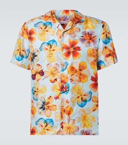 Camicia bowling Hibbert in seta - Orlebar Brown - Modalova