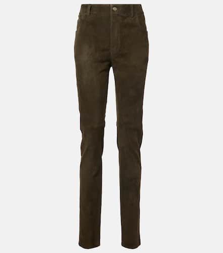 ChloÃ© Suede slim pants - Chloe - Modalova