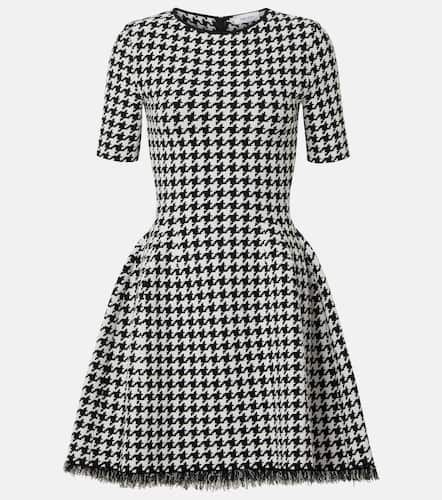 Robe en jacquard à carreaux - McQueen - Modalova