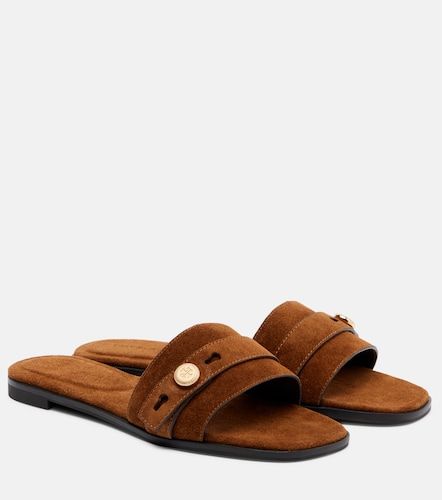 Pantoletten Romy aus Veloursleder - Tory Burch - Modalova