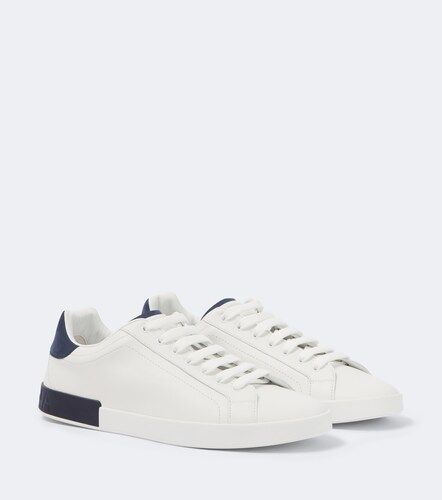 Dolce&Gabbana Logo leather sneakers - Dolce&Gabbana - Modalova
