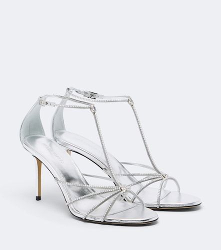 Sandalias Daisy de piel adornadas - Mach & Mach - Modalova