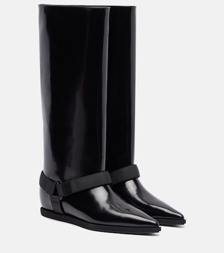 Sacai Botas altas de piel - Sacai - Modalova
