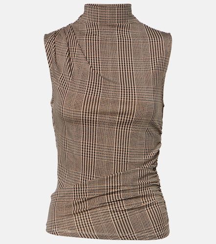 Top Mylie de jersey con pata de gallo - Veronica Beard - Modalova