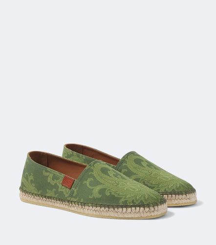 Etro Paisley gabardine espadrilles - Etro - Modalova