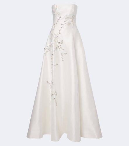 Bridal embellished strapless bustier gown - Costarellos - Modalova