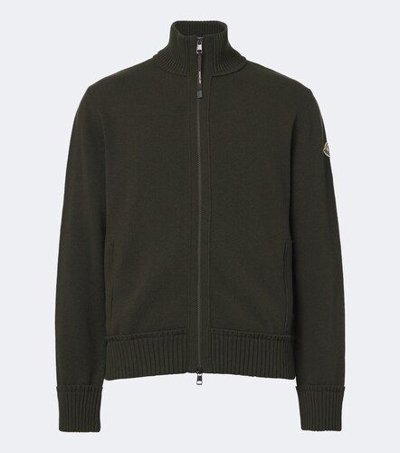 Cardigan aus einem Woll- und Kaschmirgemisch - Moncler - Modalova