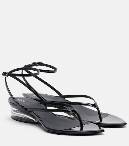 Alaïa Sandalias Invisible de charol - Alaia - Modalova