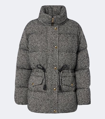Moncler Daunenjacke aus Tweed - Moncler - Modalova