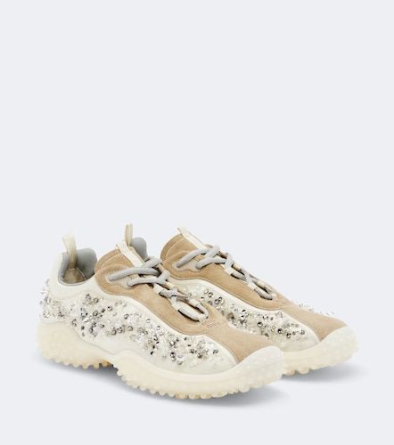 Miu Miu Sneakers Bubble con suede - Miu Miu - Modalova
