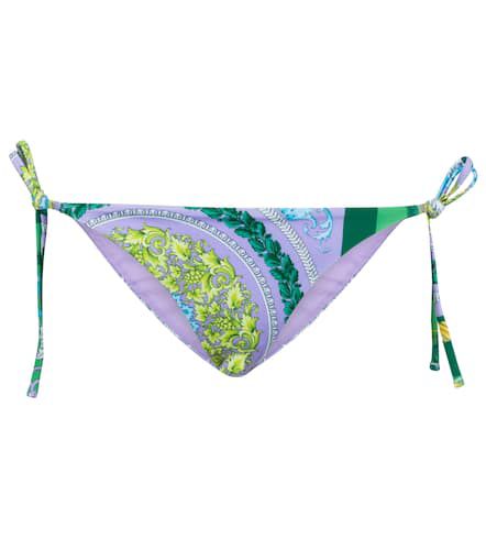 Barocco Mosaic printed bikini bottoms - Versace - Modalova