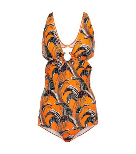 Rabanne Floral cutout swimsuit - Rabanne - Modalova