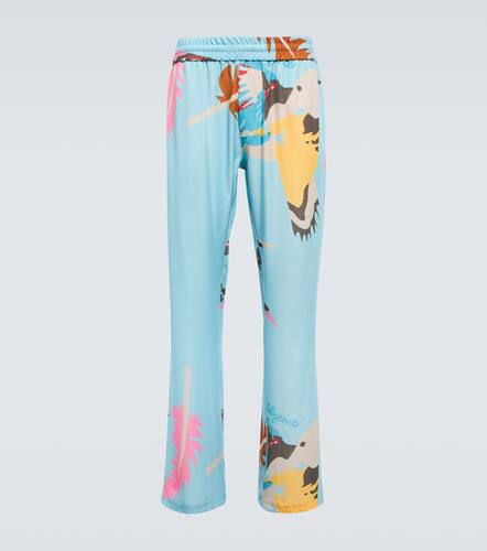 Printed relaxed-fit pants - Due Diligence - Modalova