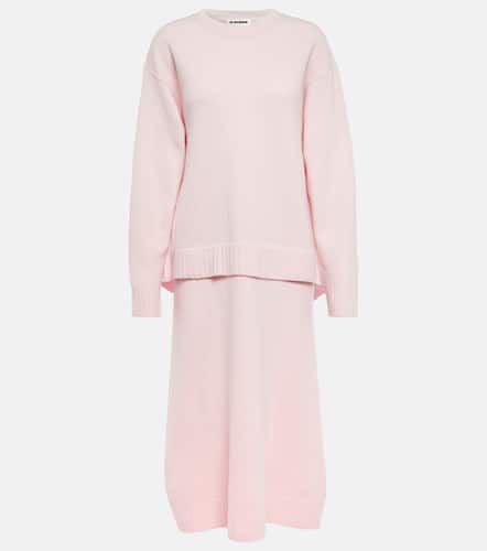 Jil Sander Wool midi dress - Jil Sander - Modalova