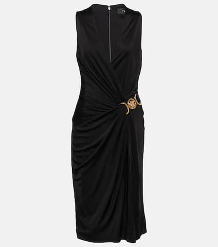 Medusa '95 draped midi dress - Versace - Modalova