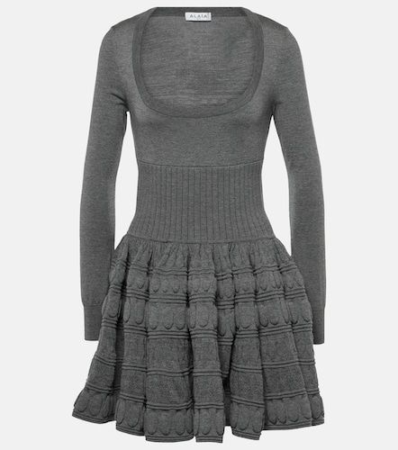 Alaia Wool-blend minidress - Alaia - Modalova