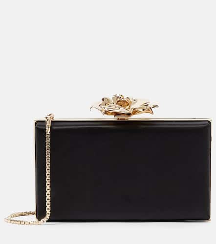 Frame Flower satin clutch - Victoria Beckham - Modalova