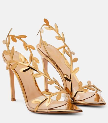 Flavia mirrored leather pumps - Gianvito Rossi - Modalova